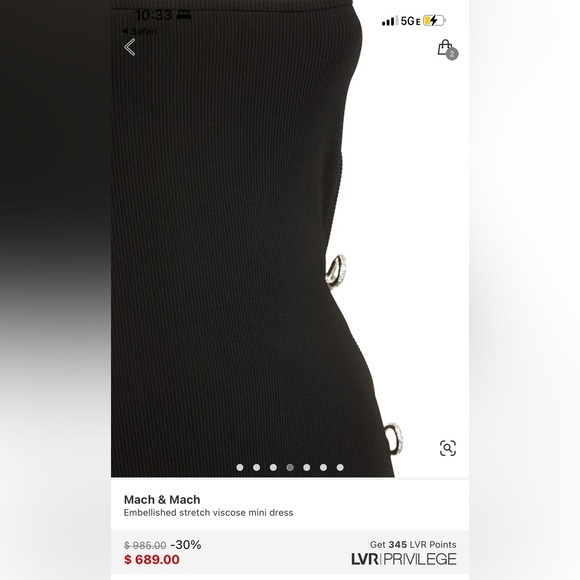 Mach & Mach shortened dress - Picture 6 of 10